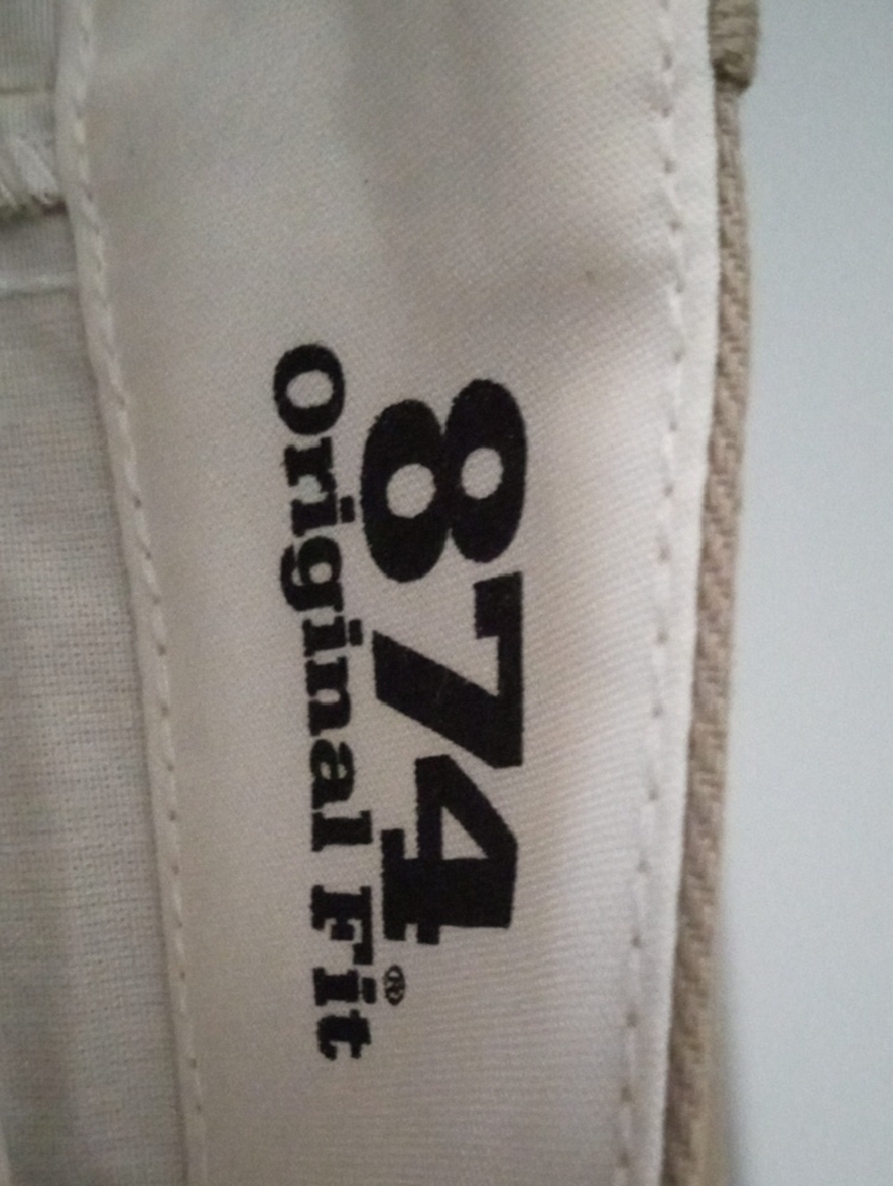 Dickies Khaki 874 Original Fit Work Pants 34X34 NWT - Picture 10 of 12